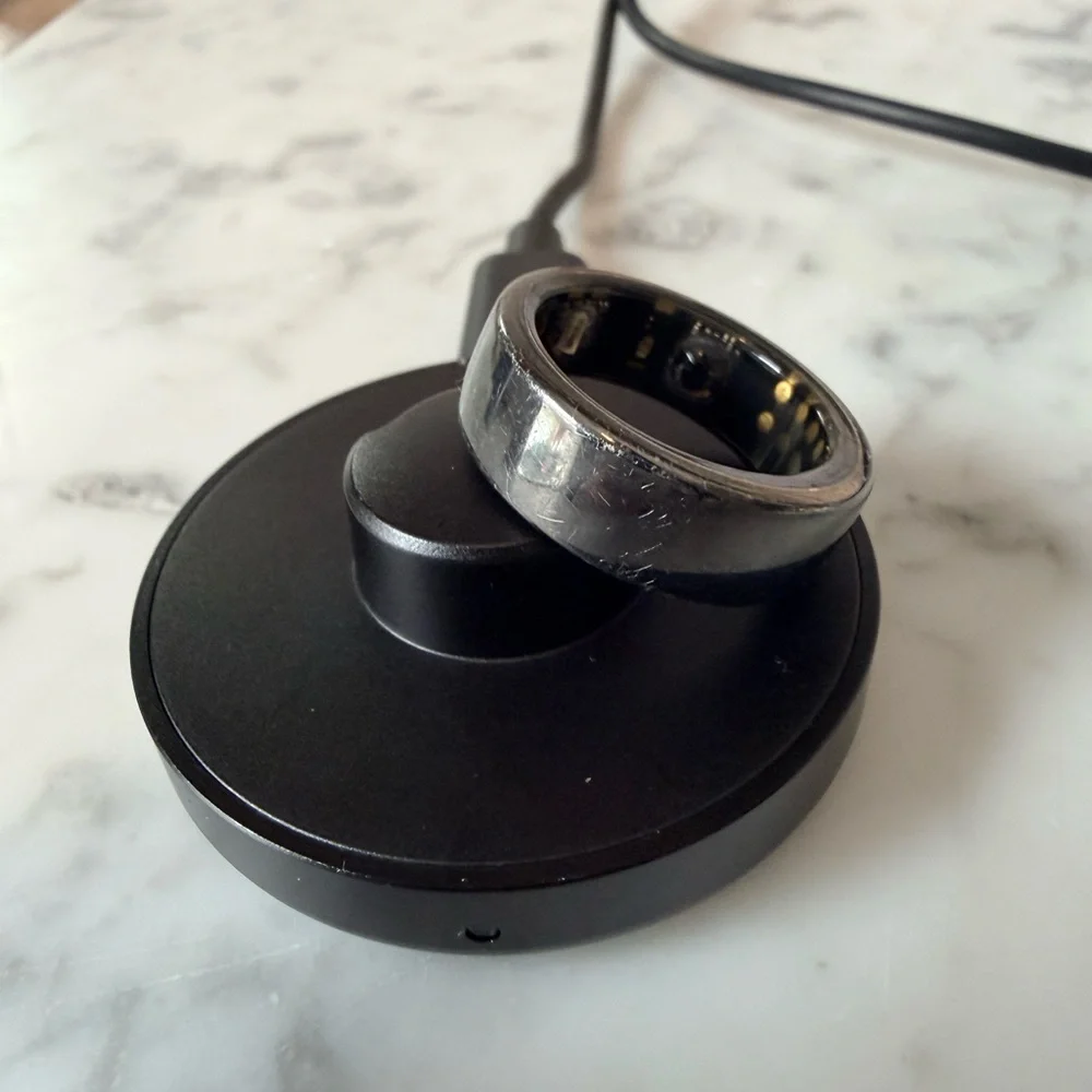 Oura ring gen 3 size 9 black.